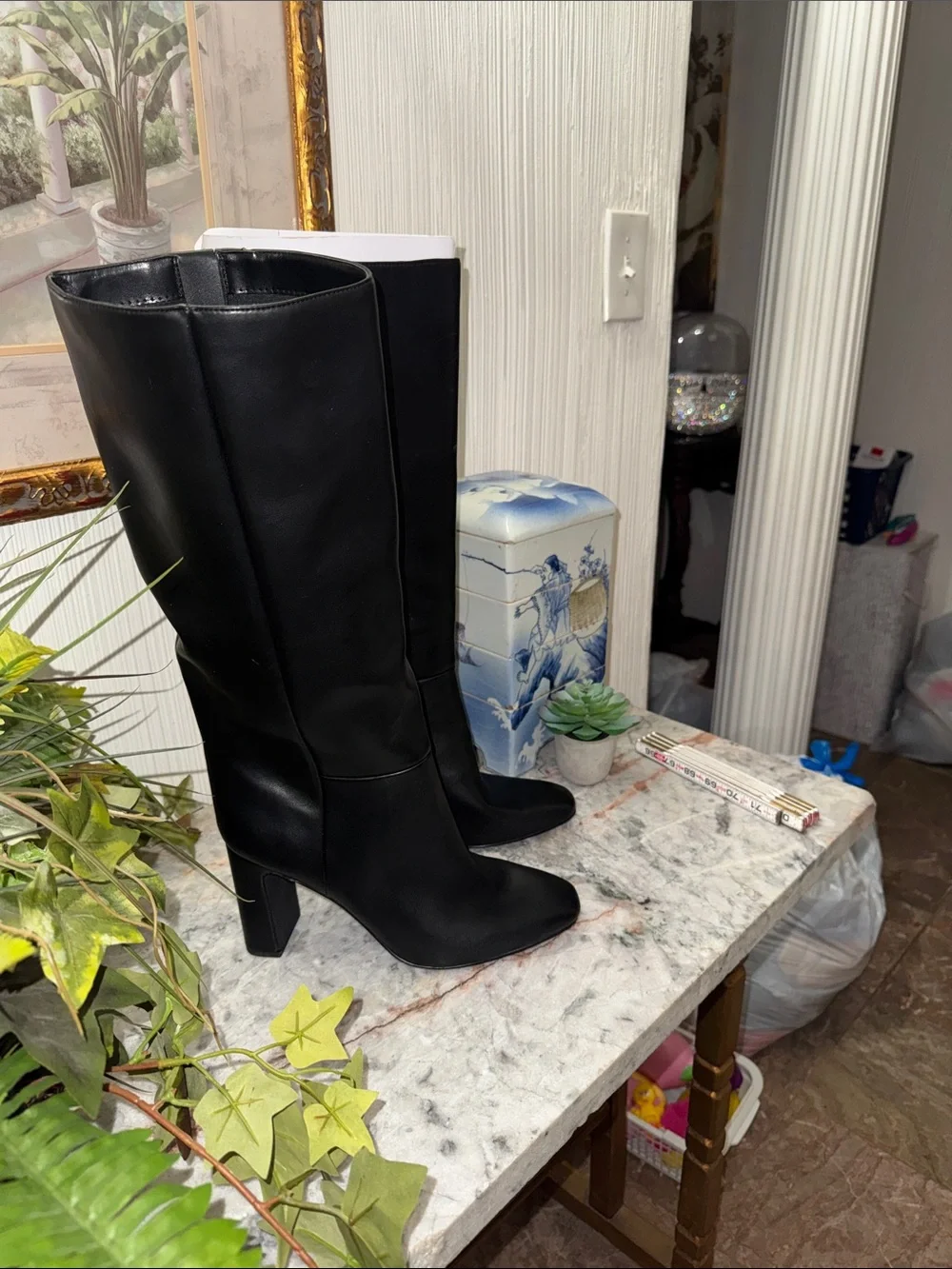 Black Knee-High Women’s Boots
